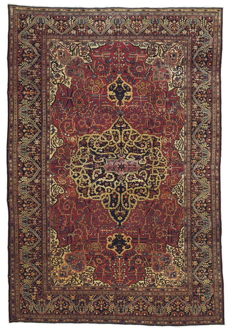 A fine Sarouk-Feraghan carpet, West Persia