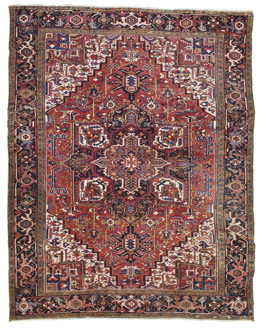 A fine Heriz carpet, North-West Persia