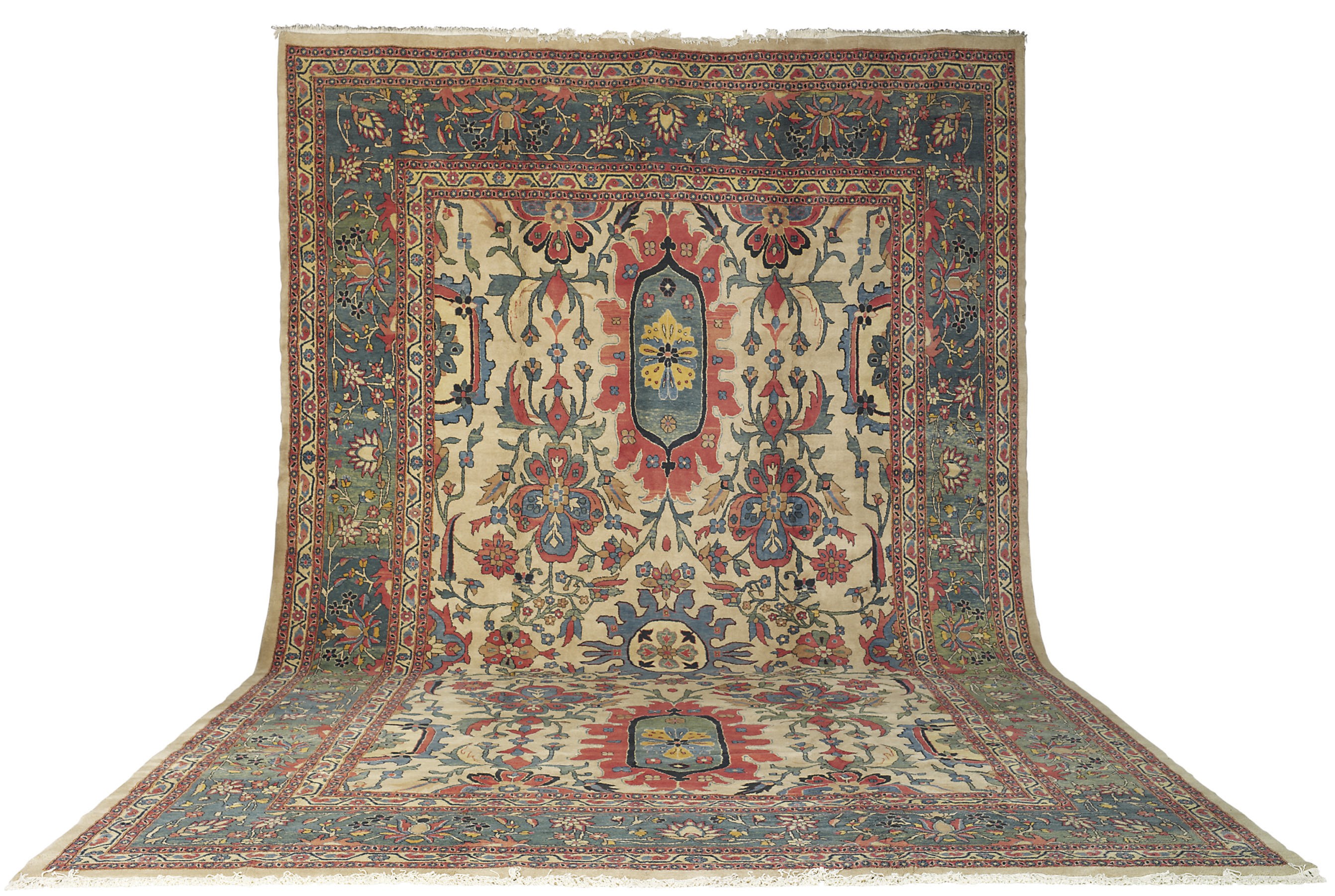 A large North-West Persian carpet of Ziegler design