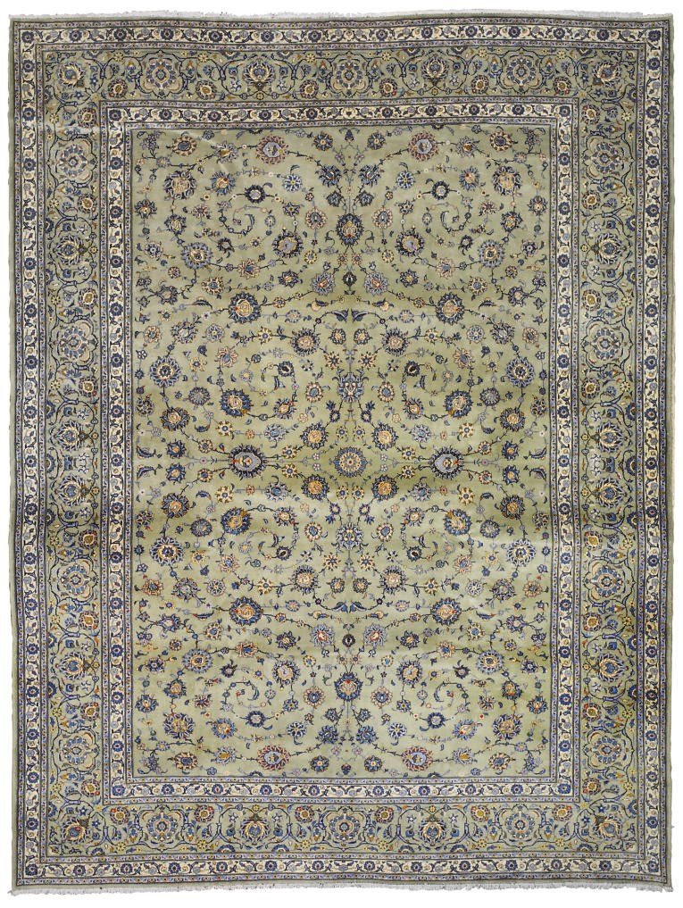 A fine Kashan carpet, Central Persia
