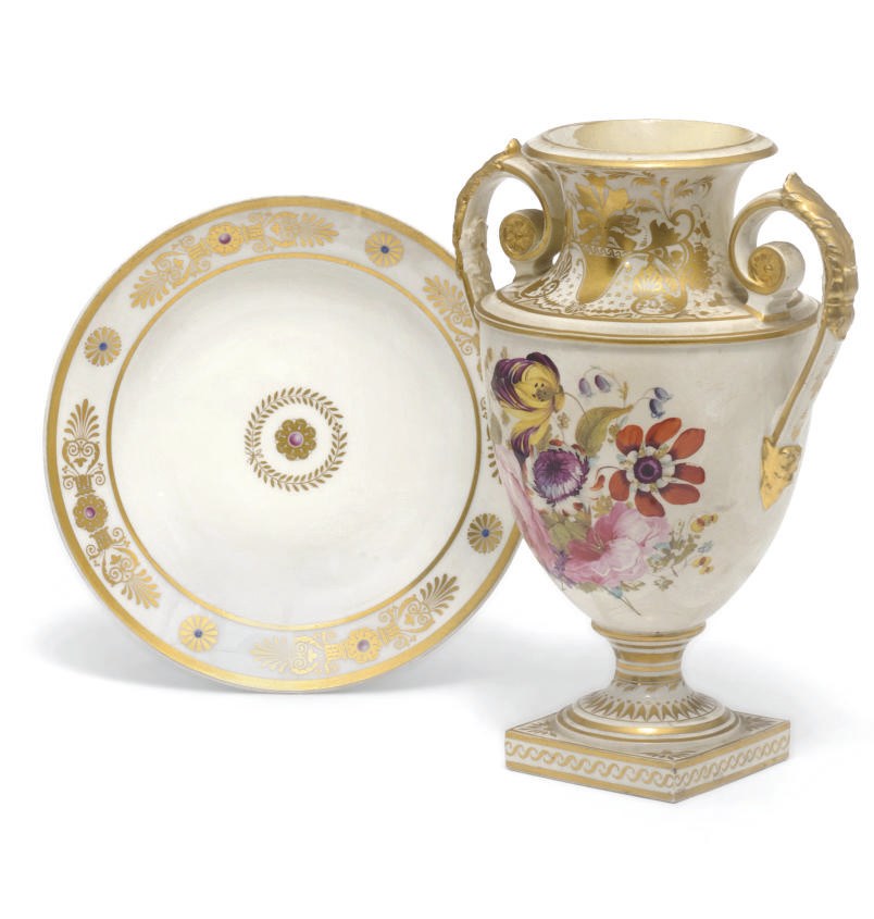 A Derby Porcelain Vase