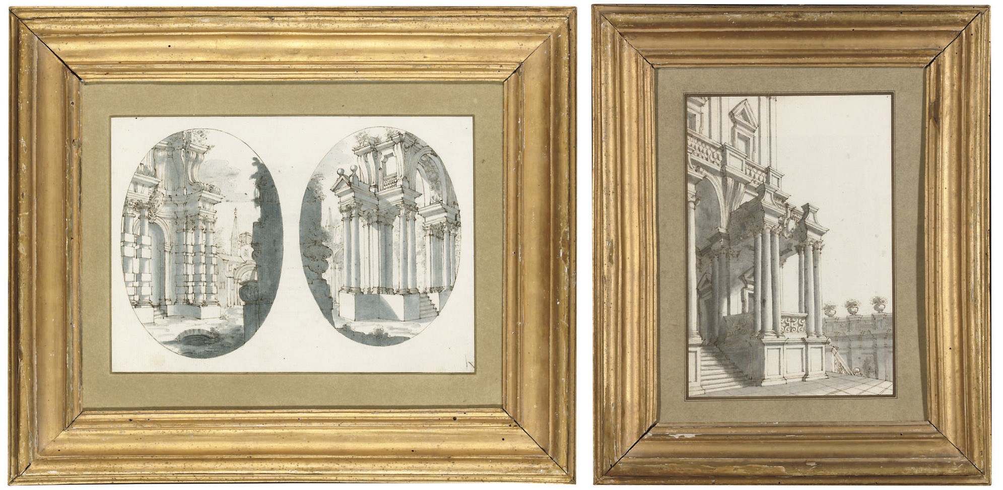 Attributed to the Bibiena Family, early 18th Century