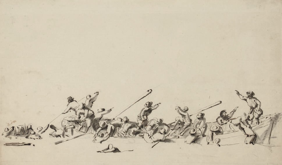 Circle of Willem van de Velde, the Younger (Leiden 1633 - 1707 London)