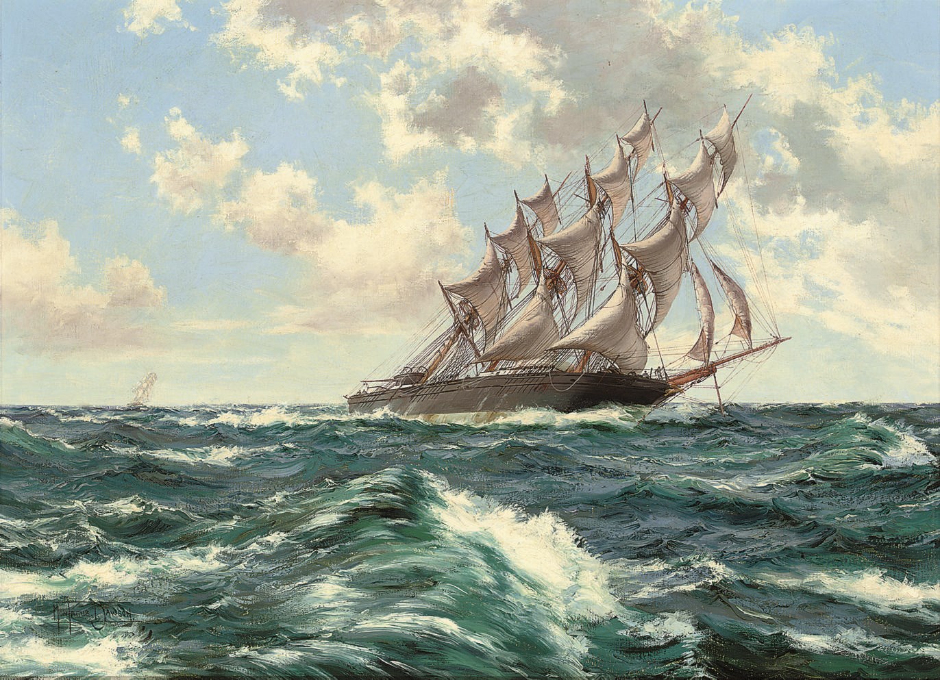 Montague Dawson, R.S.M.A., F.R.S.A. (1895-1973)