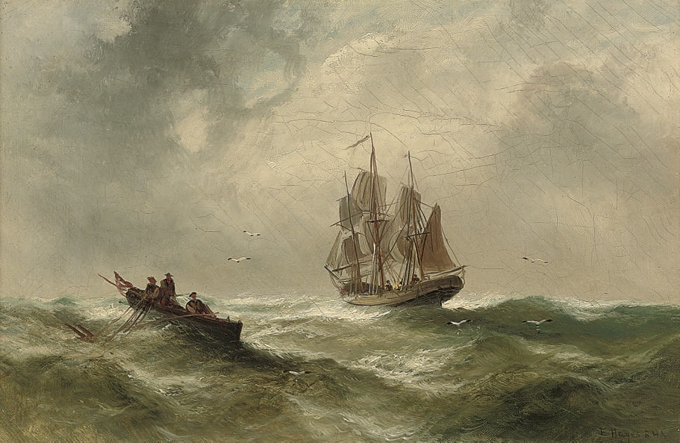 Attributed to Edwin Hayes, R.H.A., R.I. (1819-1904)