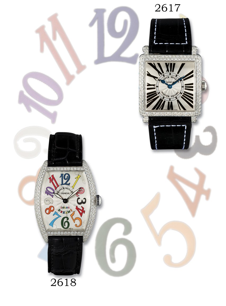 FRANCK MULLER, CURVEX "COLOUR DREAMS"

18K WHITE GOLD AND DIAMOND-SET WRISTWATCH