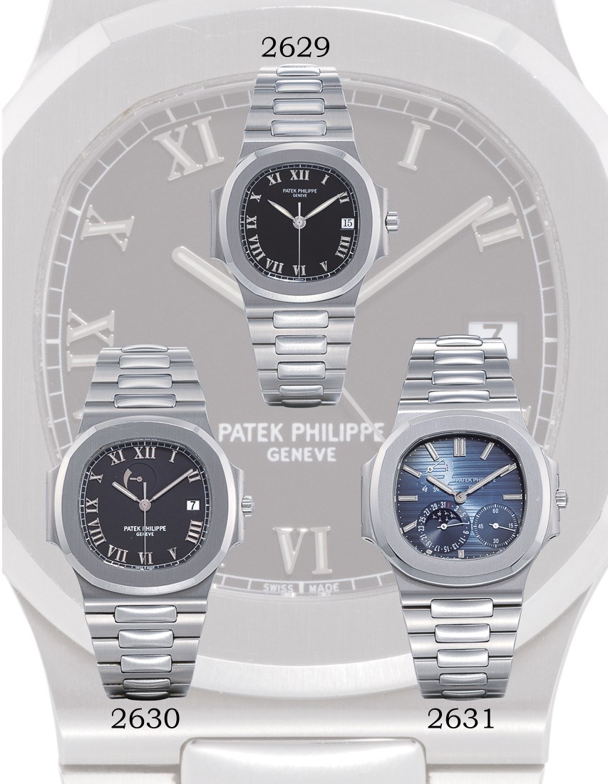 PATEK PHILIPPE, "NAUTILUS" REF. 3712/1A

STAINLESS STEEL SELF-WINDING BRACELET WATCH WITH SMALL SECONDS, DATE, MOON-PHASE DISPLAY AND POWER-RESERVE INDICATION