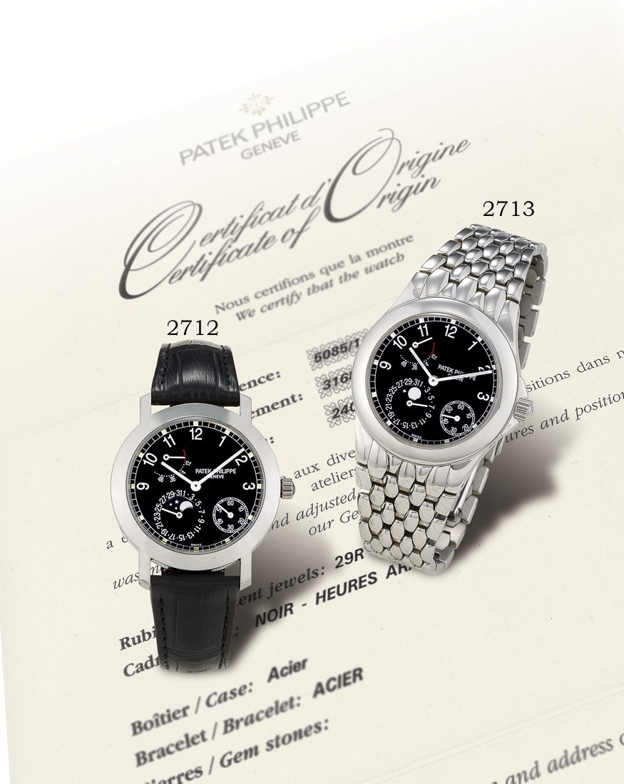 PATEK PHILIPPE, REF. 5055G

18K WHITE GOLD SELF-WINDING WRISTWATCH WITH SMALL SECONDS, DATE, MOON-PHASE DISPLAY AND POWER-RESERVE INDICATION
