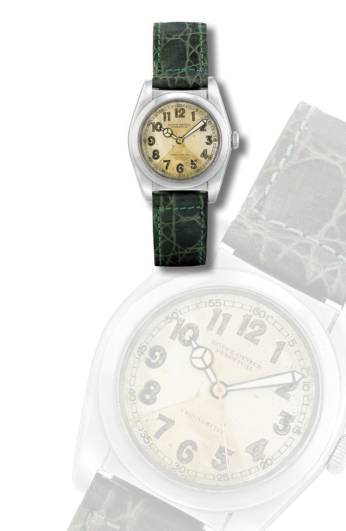 ROLEX, "OYSTER PERPETUAL CHRONOMETRE" BUBBLE BACK REF. 2940

STAINLESS STEEL SELF-WINDING WRISTWATCH WITH SWEEP SECONDS