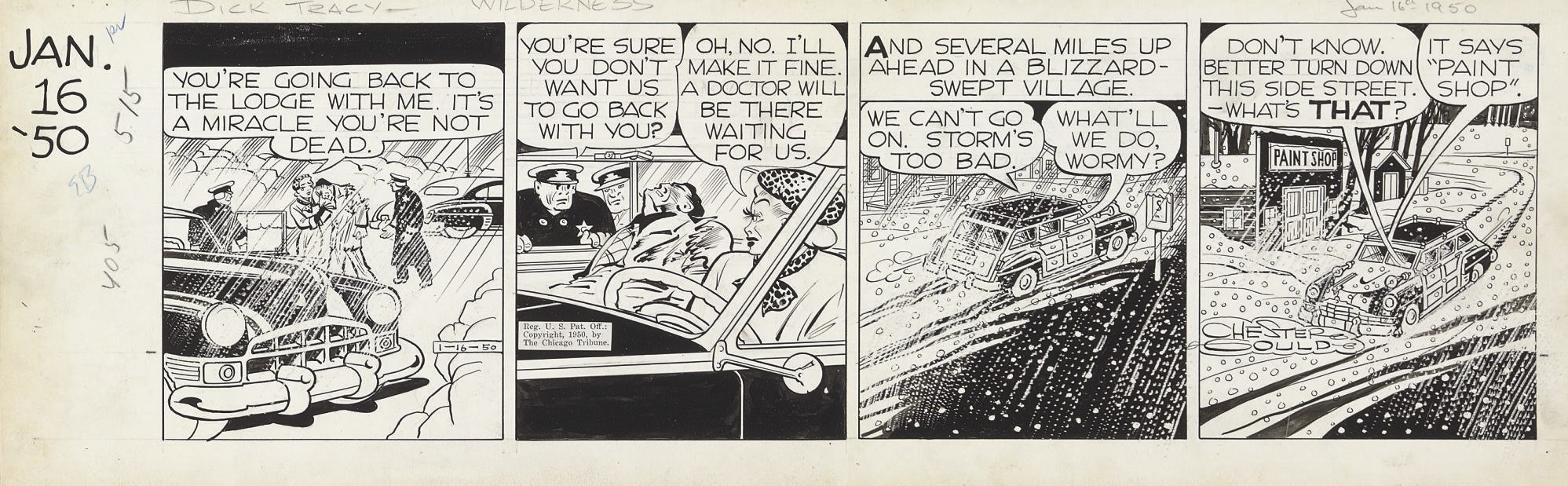 Dick Tracy
Chester Gould