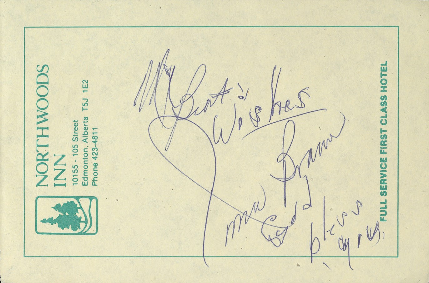 Handwritten Note