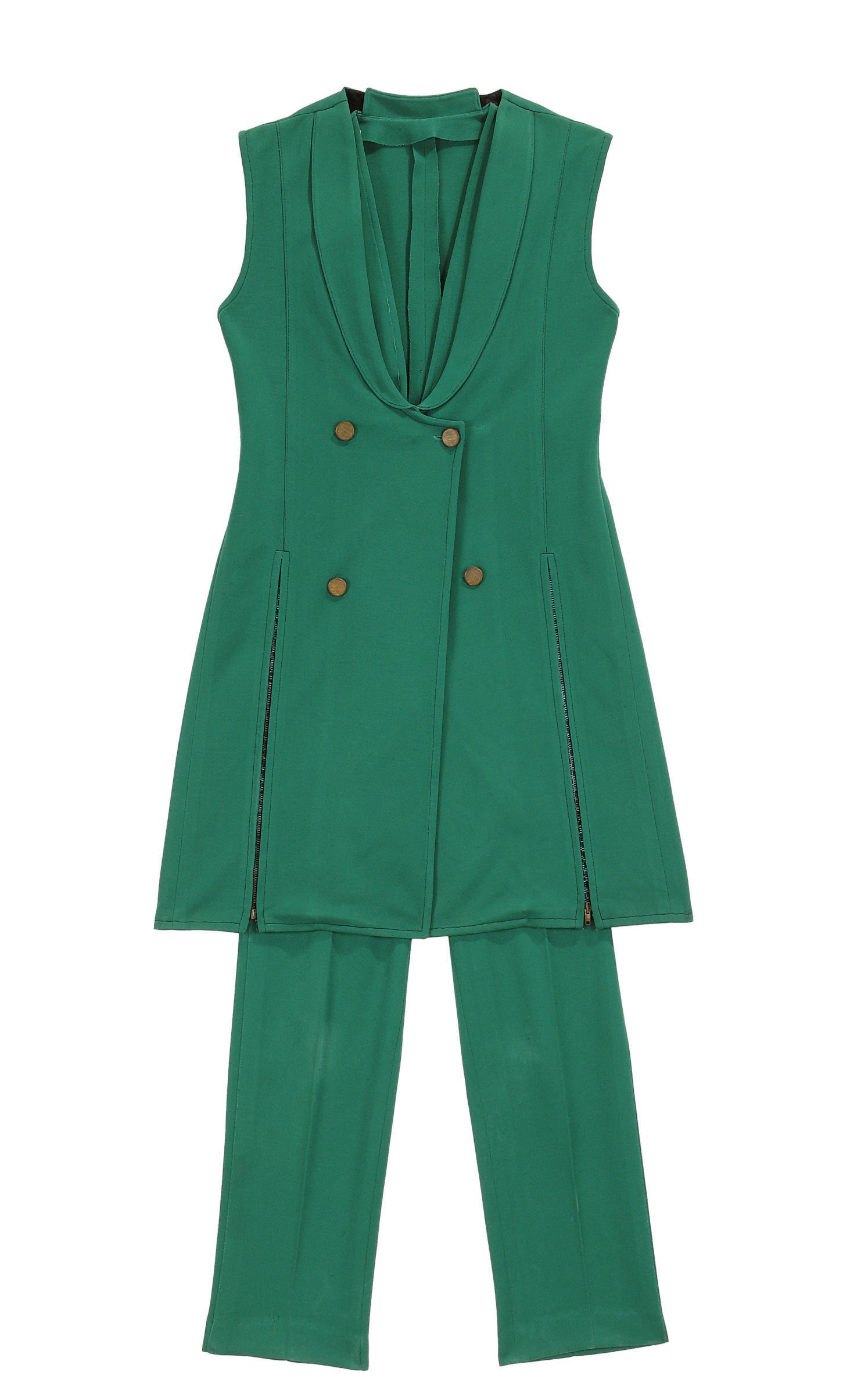 Jumpsuit with vest
