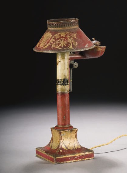 LAMPE A QUINQUET DU XIXEME SIECLE