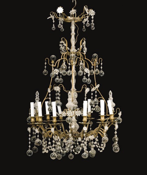 LUSTRE DE LA FIN DU XIXEME-DEBUT DU XXEME SIECLE