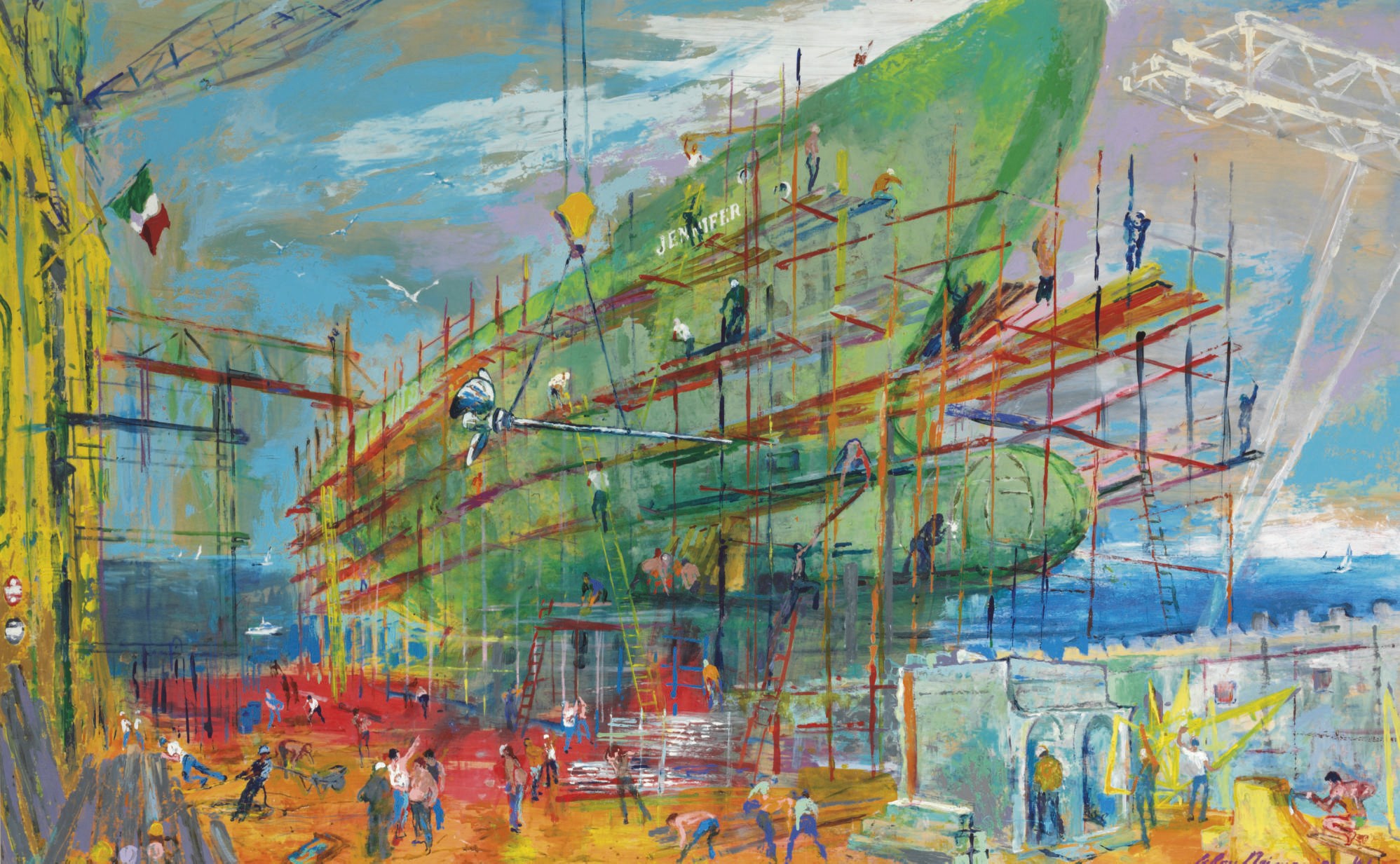 LeRoy Neiman (American, b. 1927)