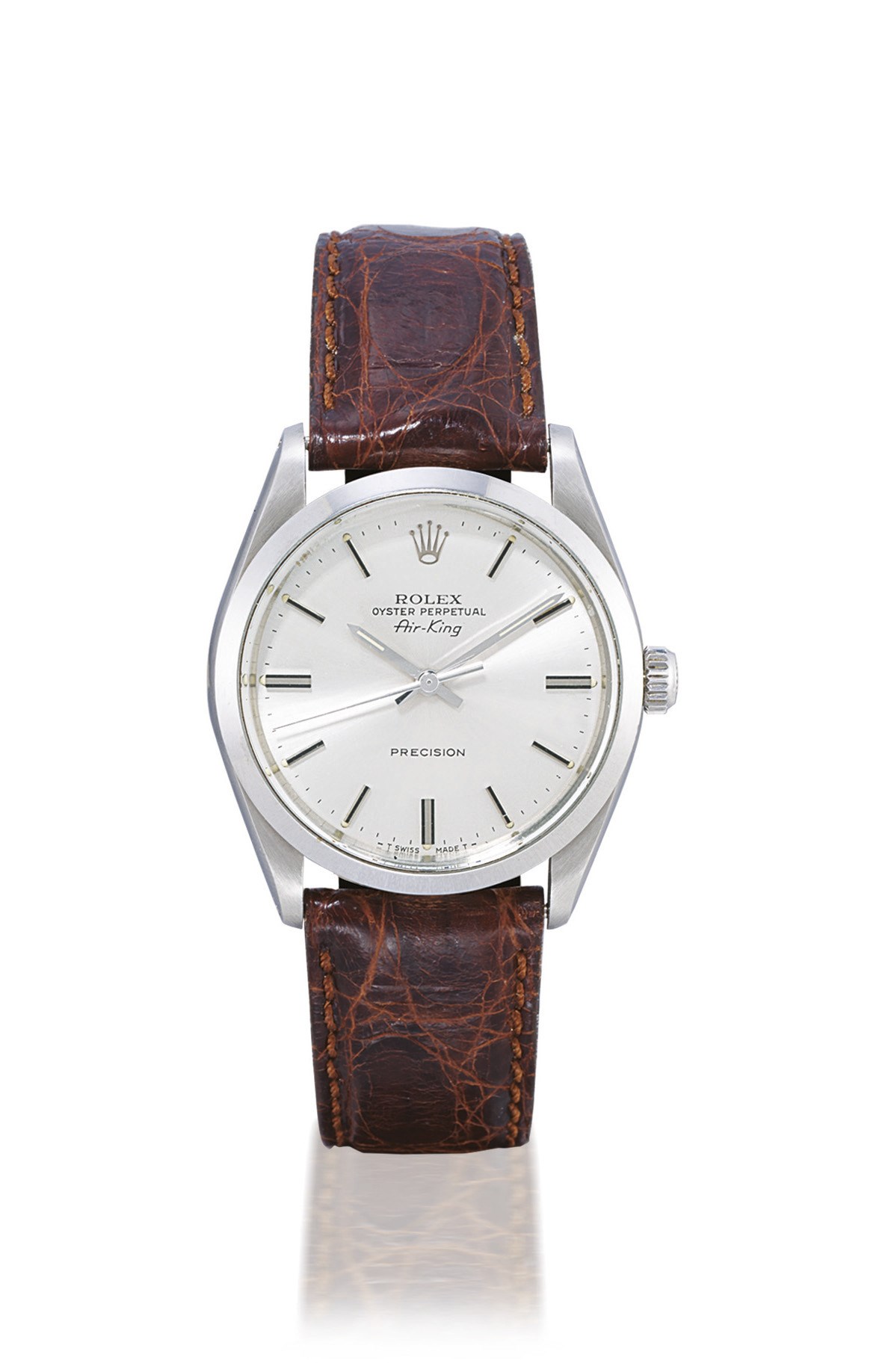 ROLEX, "AIR-KING PRECISION"

STAINLESS STEEL AUTOMATIC WRISTWATCH
