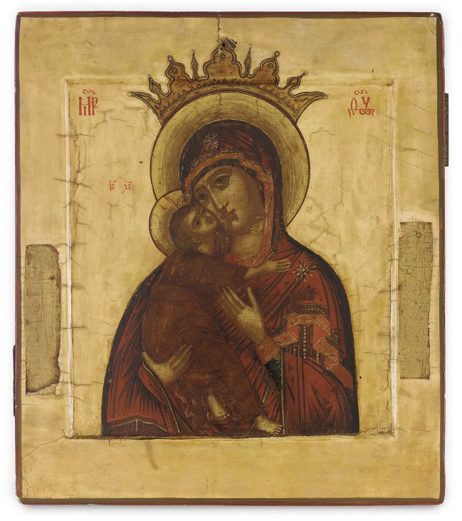 THE CROWNED MOTHER OF GOD OF VLADIMIR