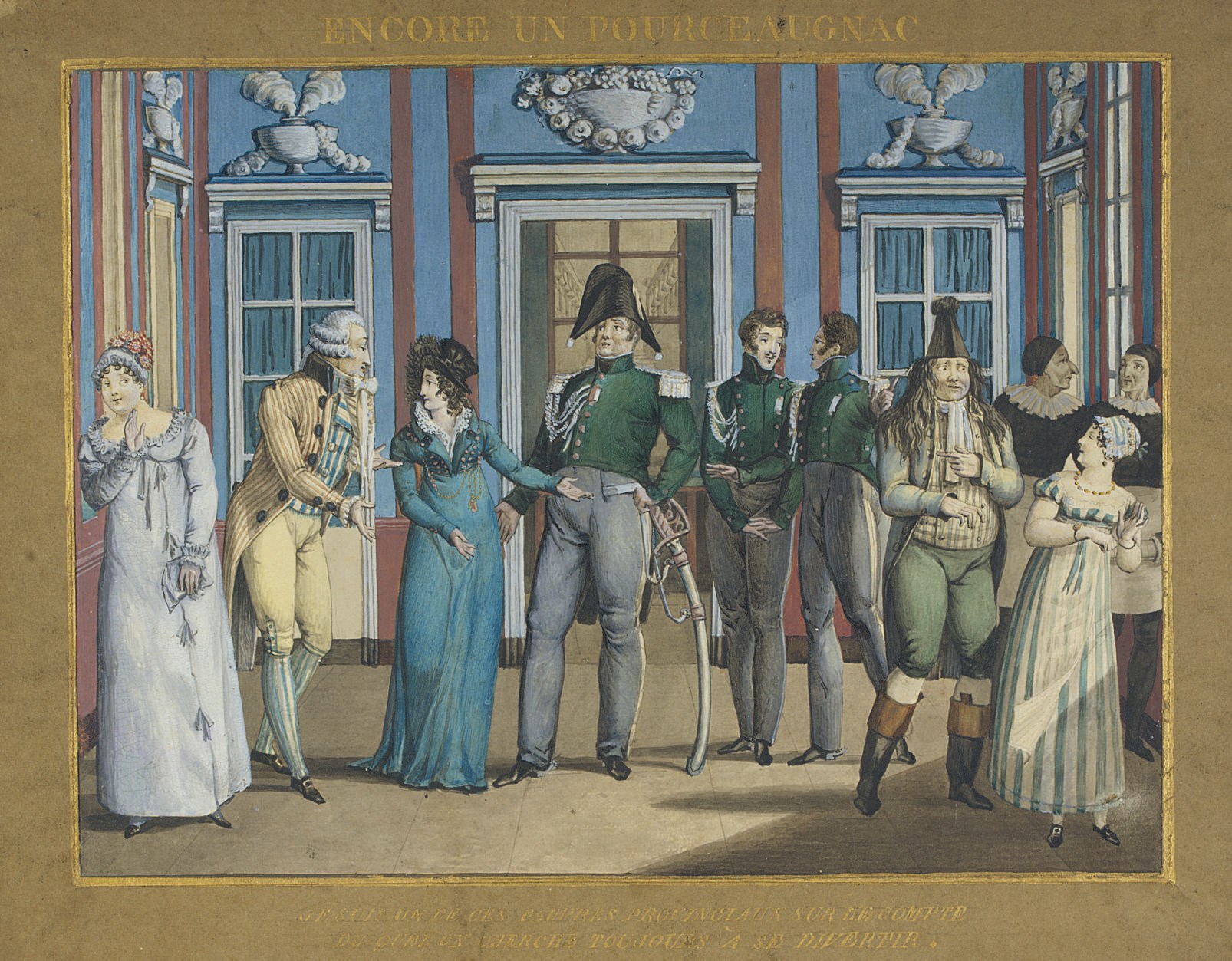 French or Russian School, circa 1820