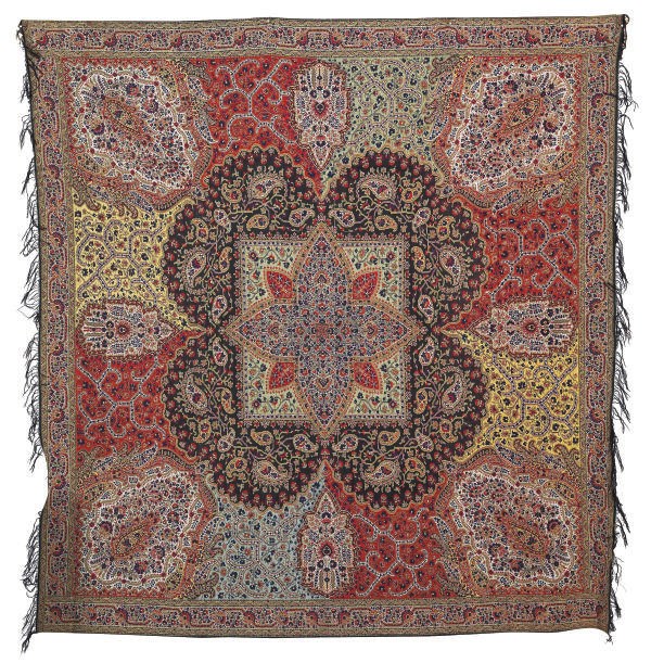 A SQUARE LYONS SHAWL