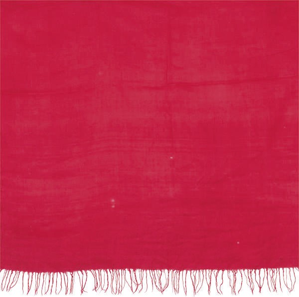 A SCARLET PASHMINA SHAWL