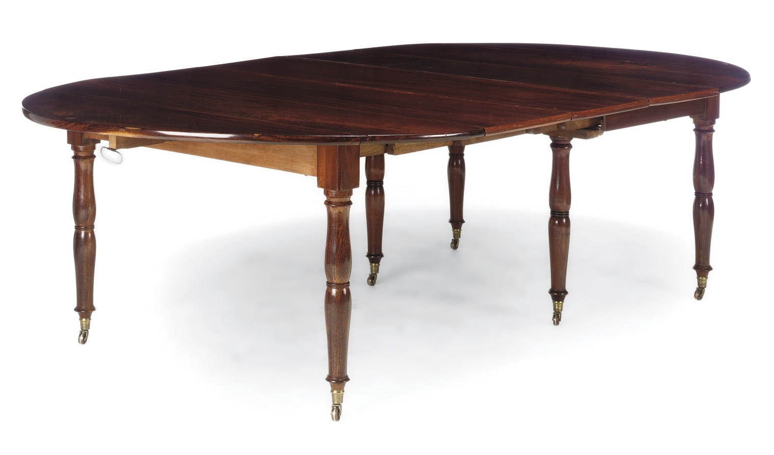 A FRENCH MAHOGANY 'TABLE A DEJEUNER'
