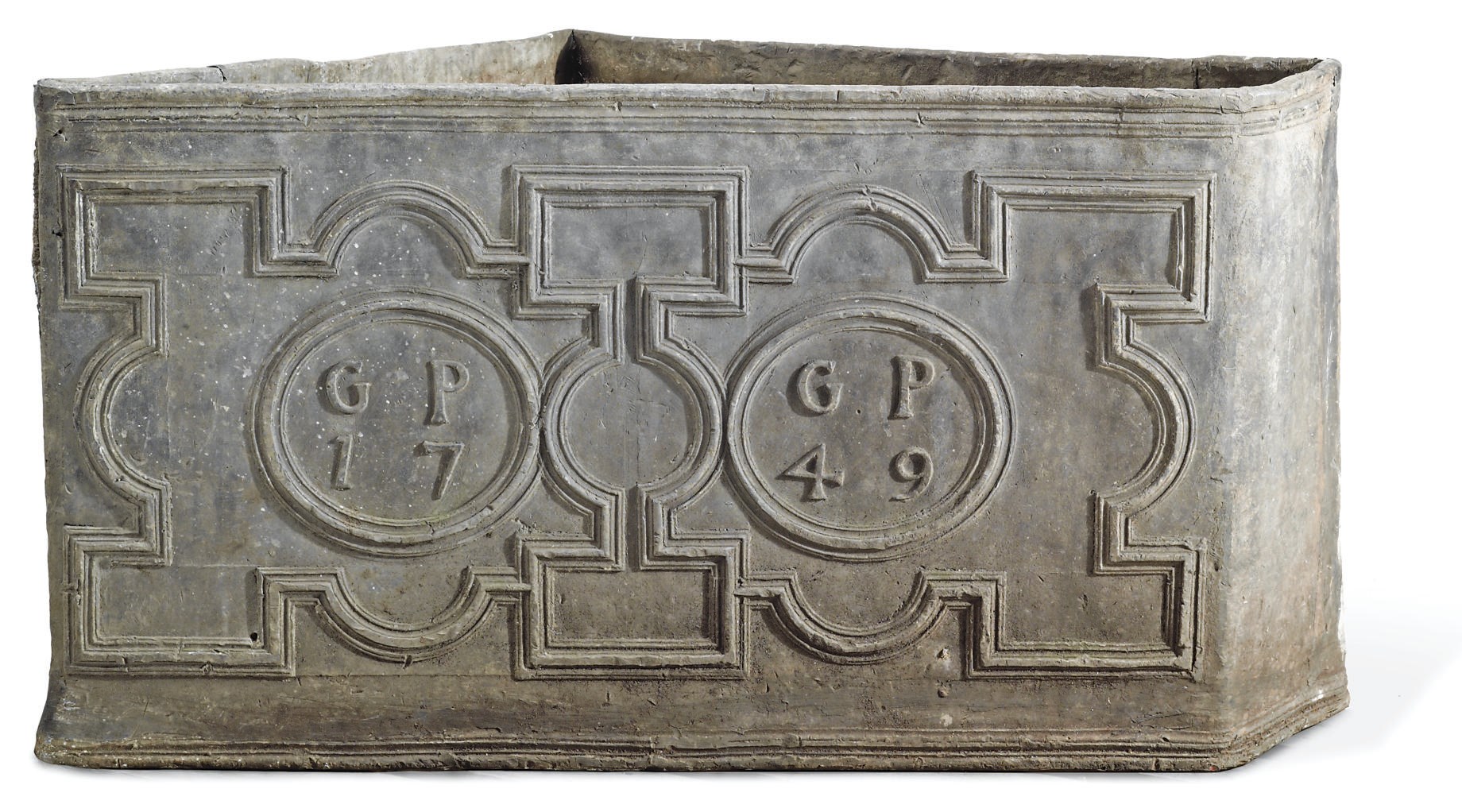 A LEAD CISTERN