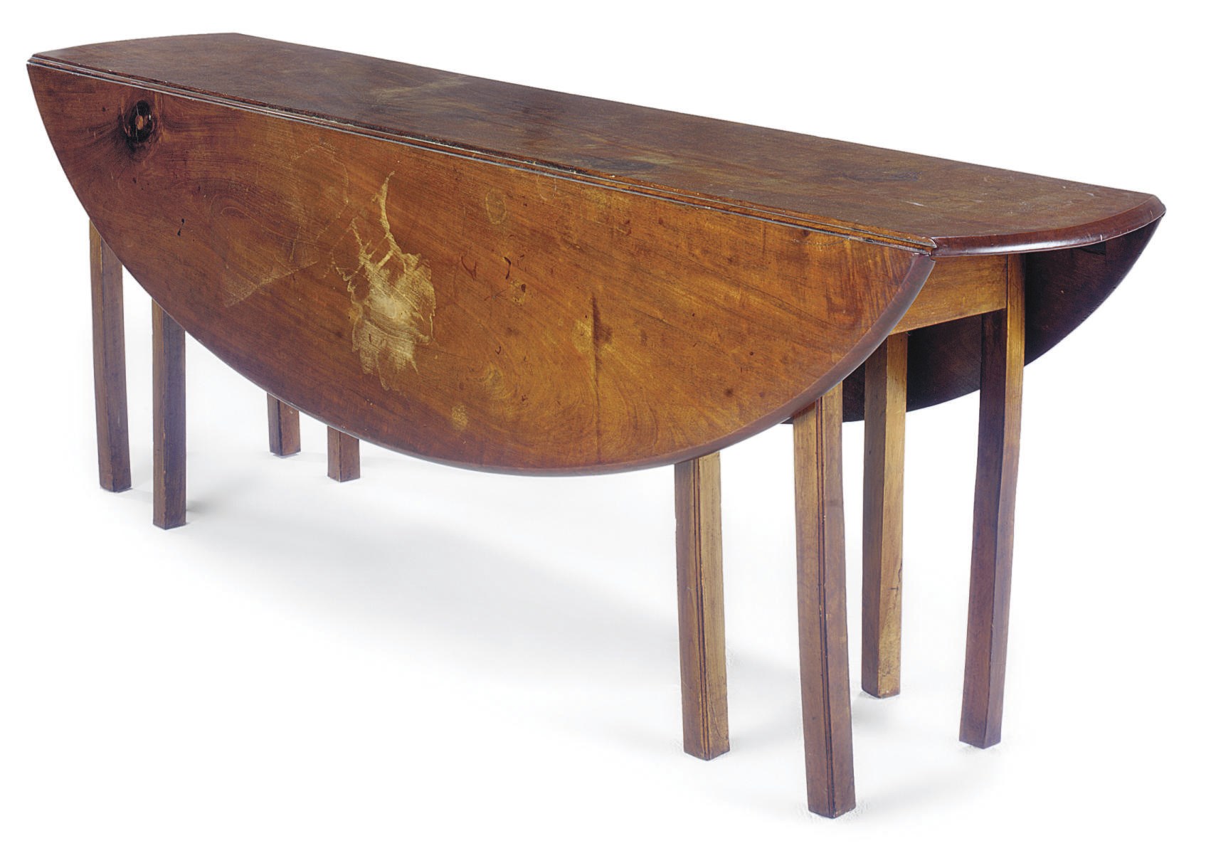 A MAHOGANY WAKE TABLE