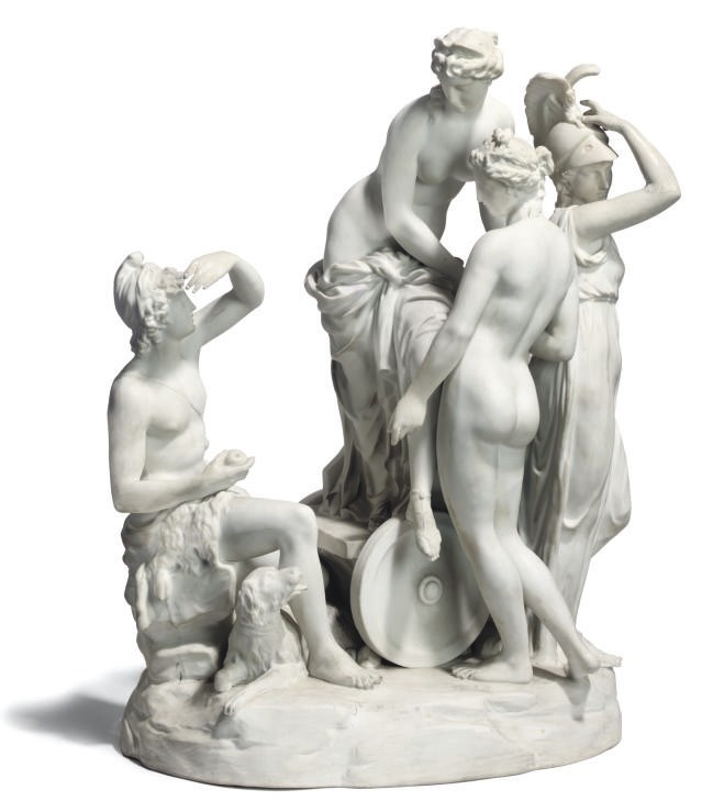 A CONTINENTAL PARIAN CLASSICAL FIGURE GROUP