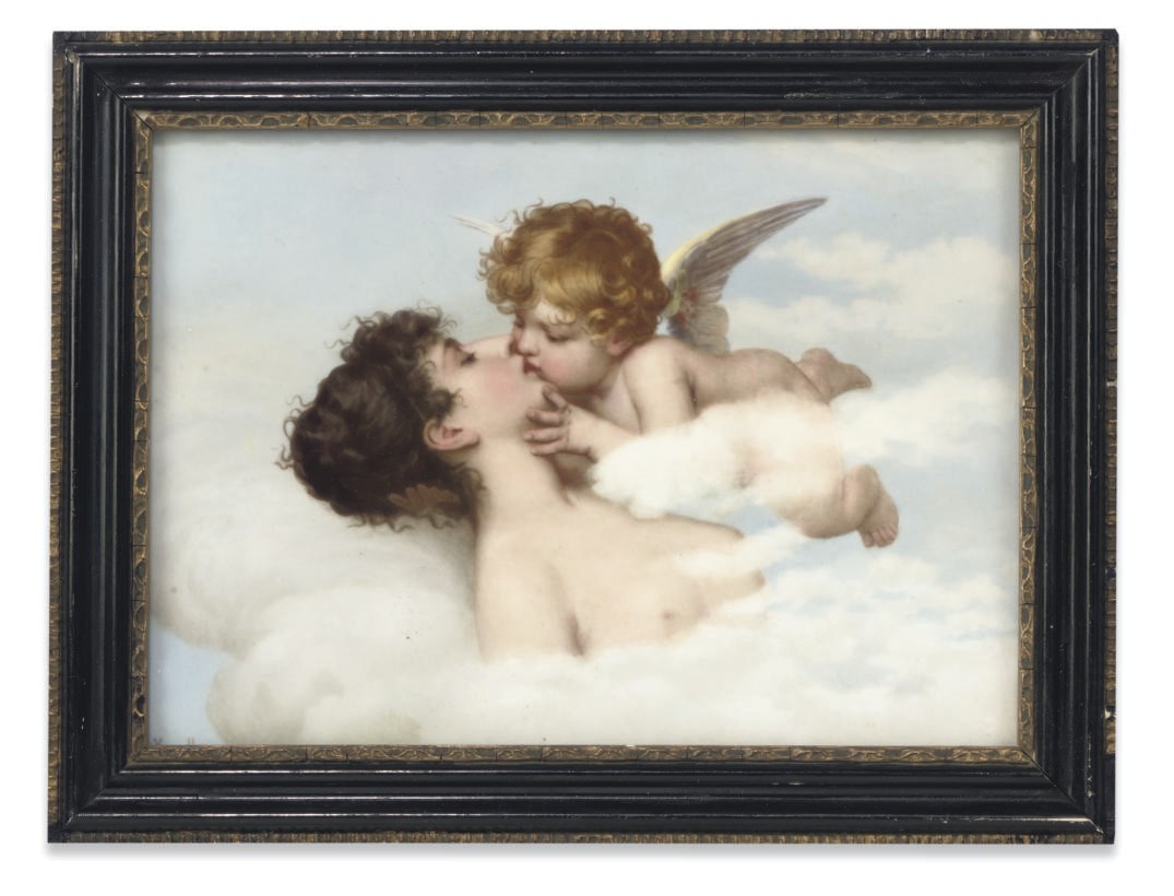 A BERLIN (K.P.M.) PORCELAIN PLAQUE