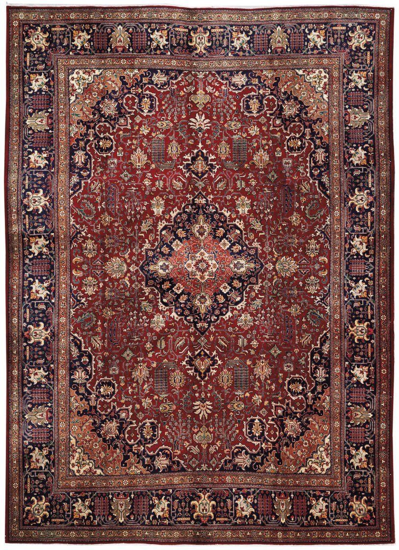 A fine Tabriz carpet