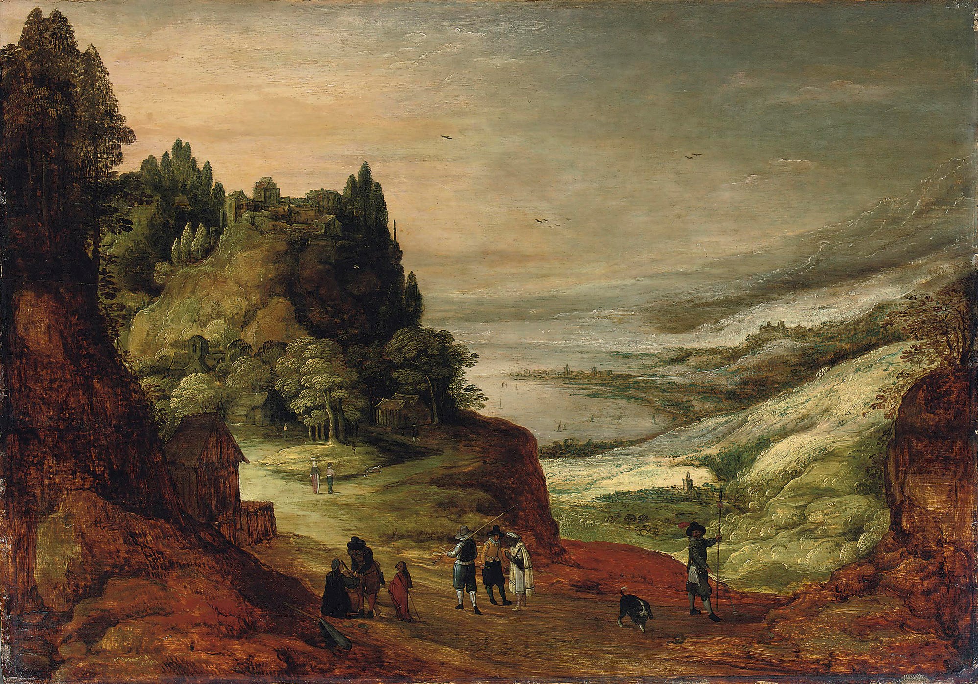 Joos de Momper II (Antwerp 1564-1635) and Sebastian Vrancx (Antwerp 1573-1647)