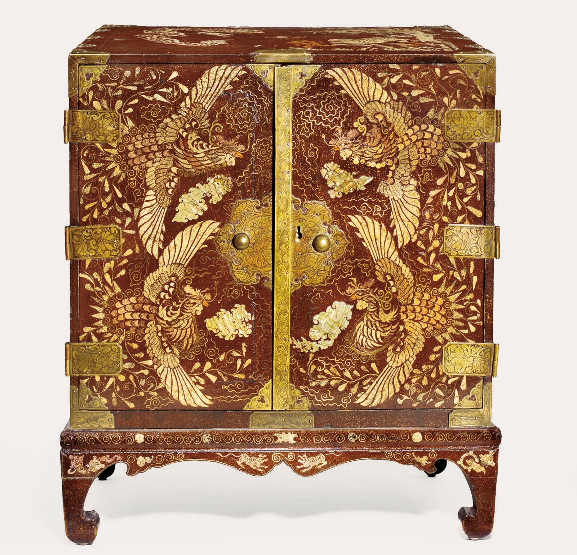 An Inlaid Lacquer Cabinet