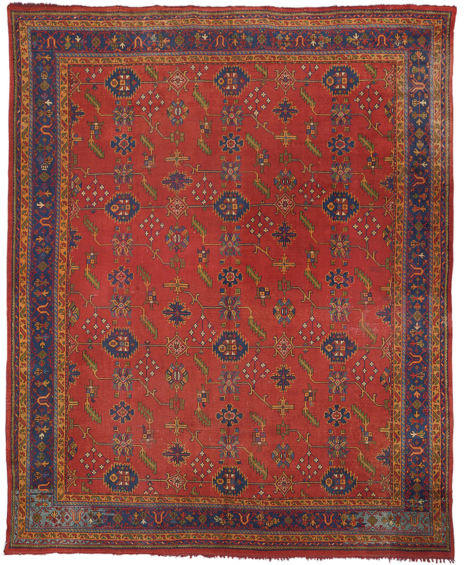A Ushak carpet