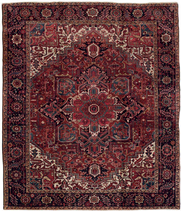 A Heriz carpet