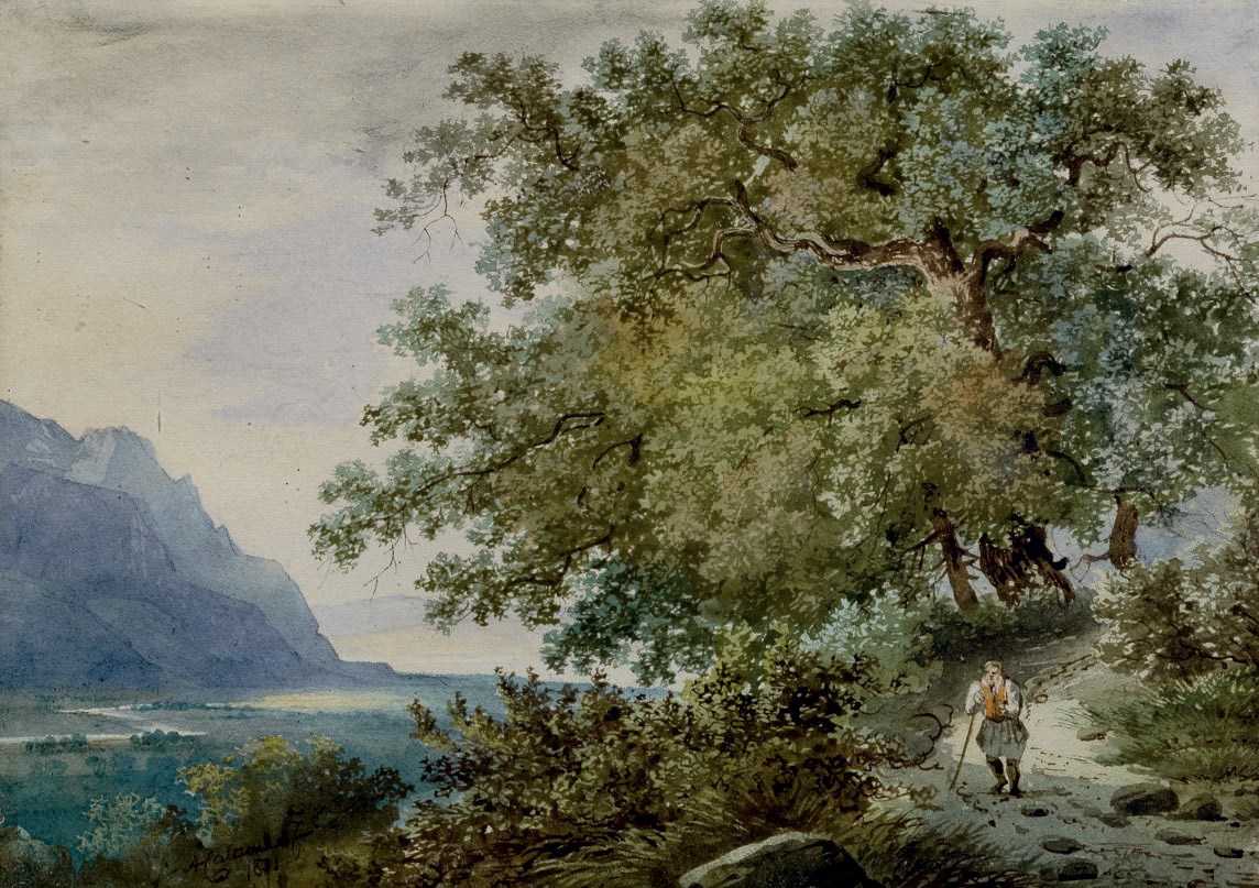 ALEXANDRE CALAME (1810-1864)