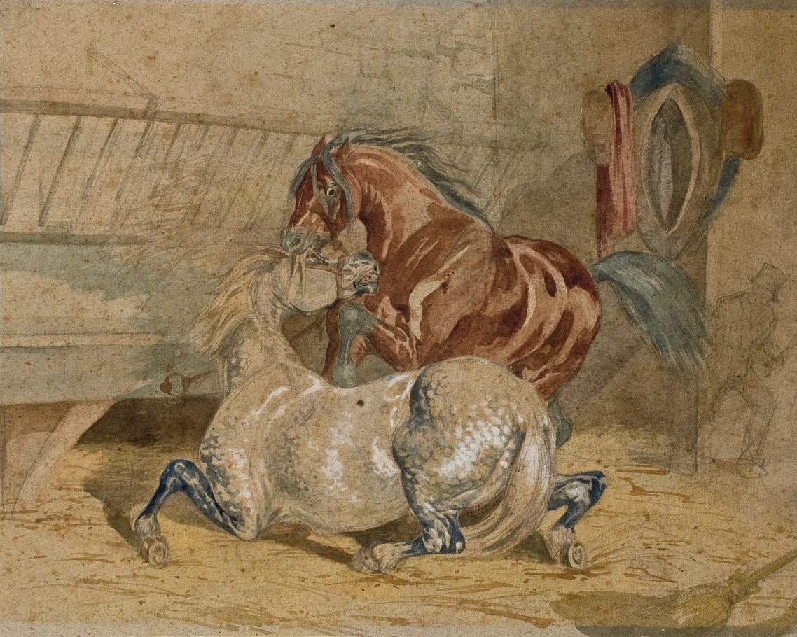 ATTRIBUE A ALFRED DE DREUX (PARIS 1810-1860)