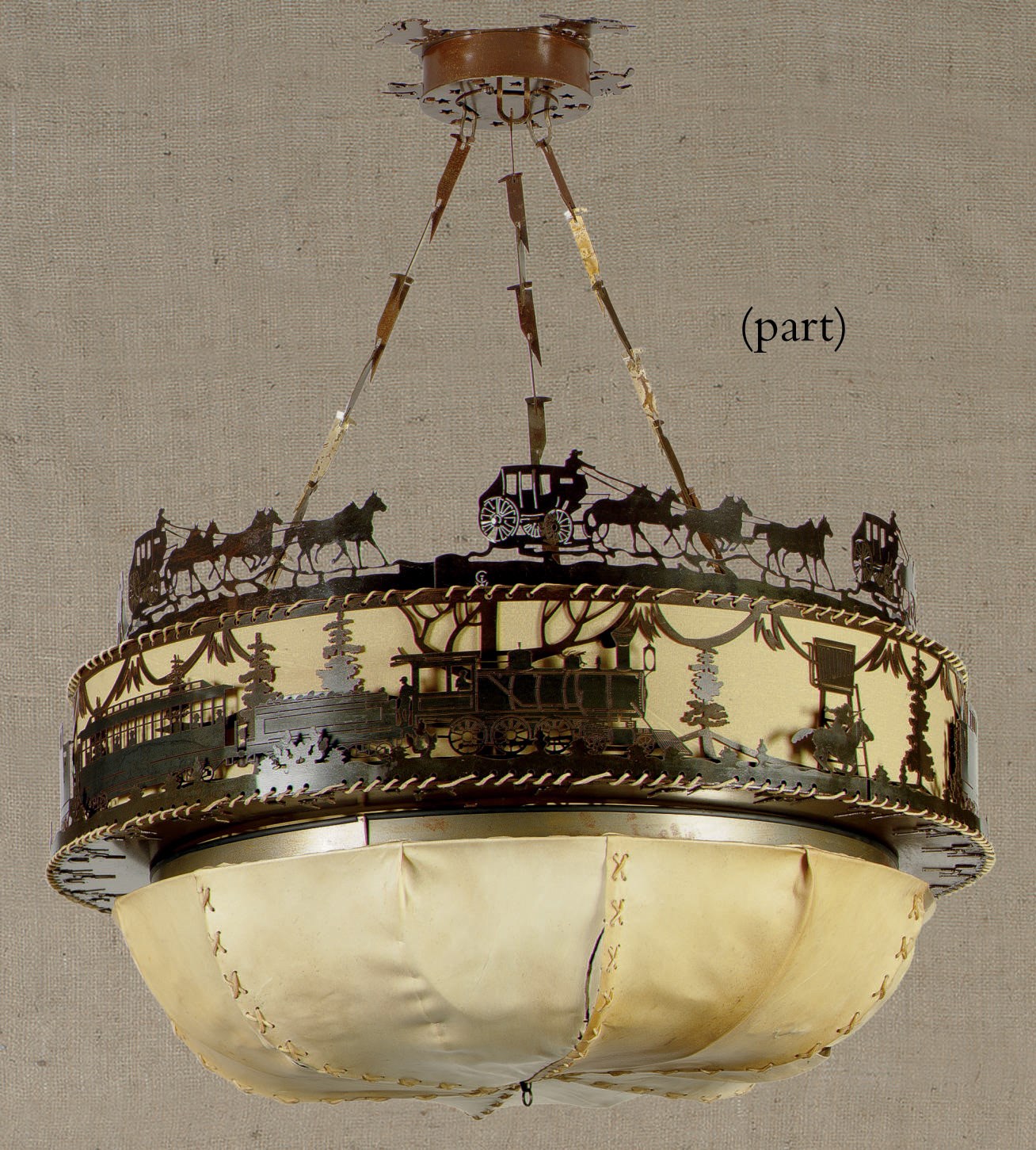 TWO CHANDELIERS