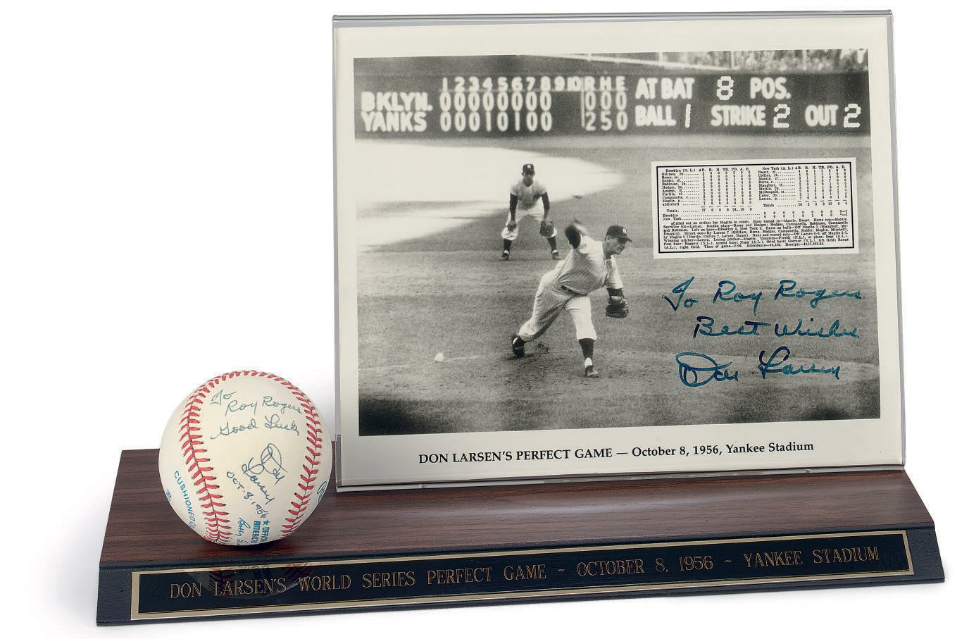 DON LARSEN MEMORABILIA