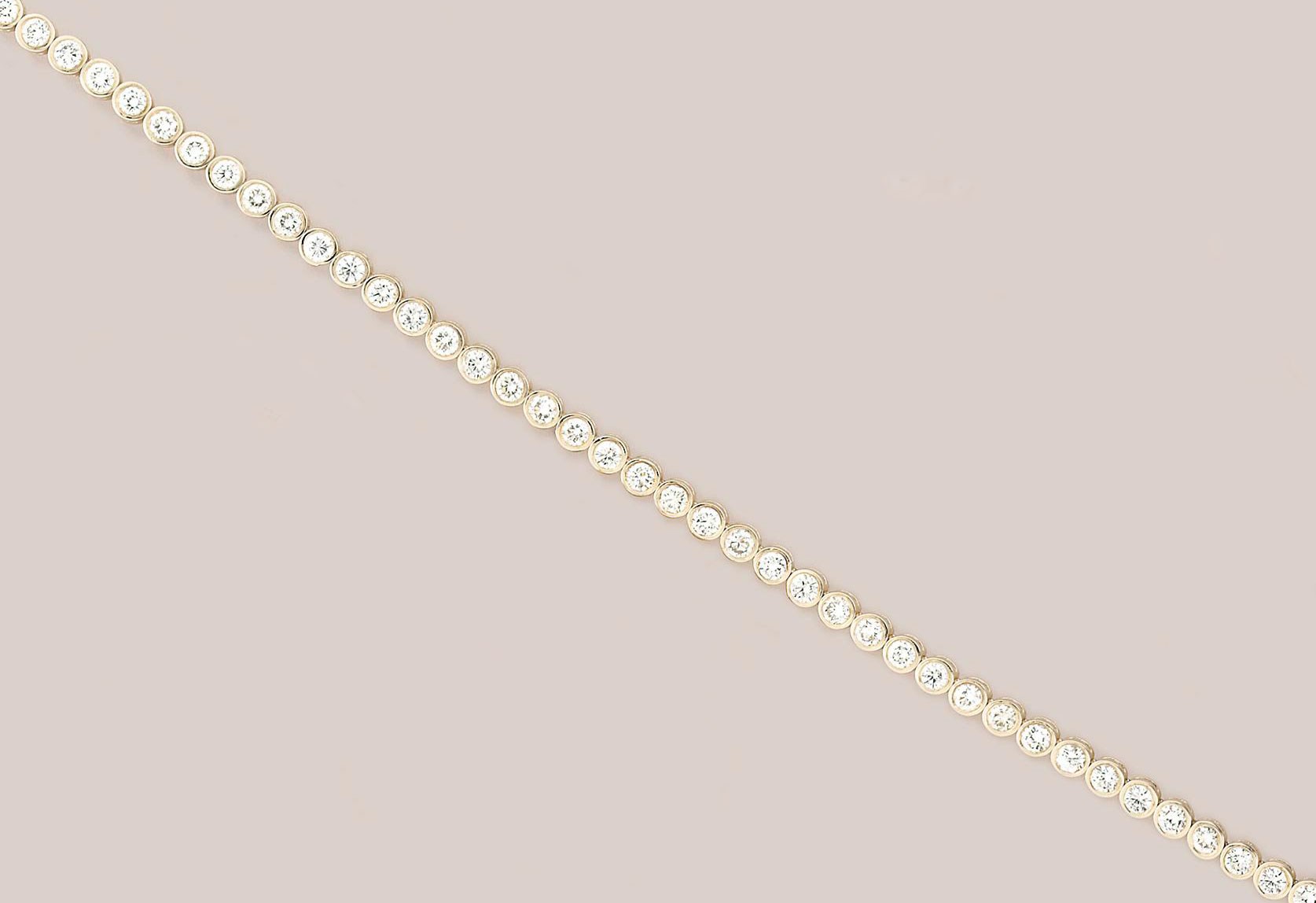 A diamond bracelet