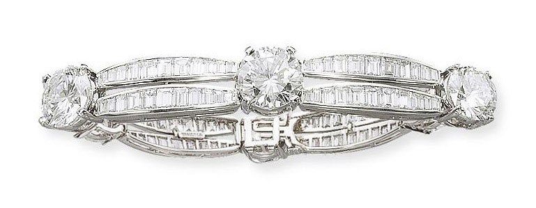 A DIAMOND BRACELET, BY HARRY WINSTON