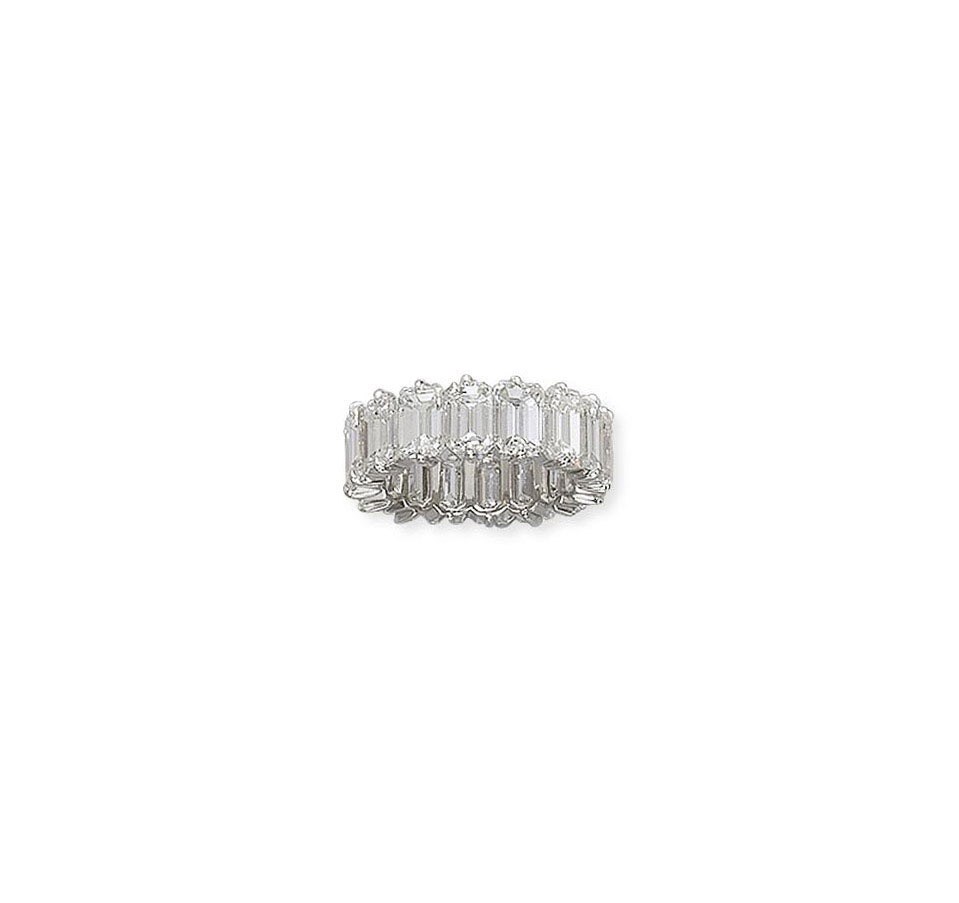 A DIAMOND ETERNITY BAND, BY GRAFF