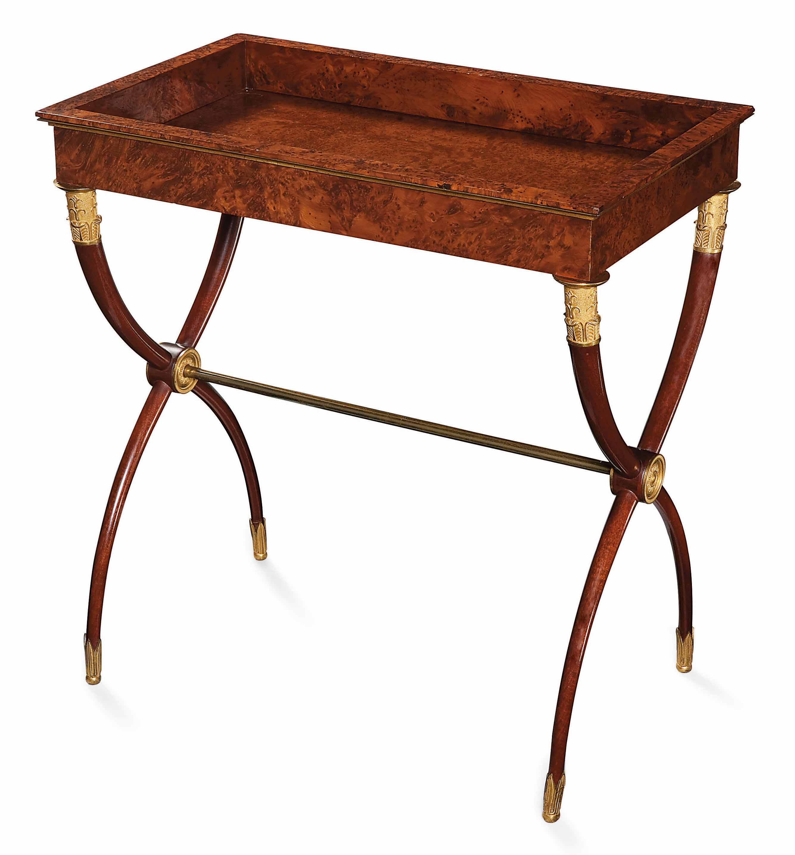 TABLE TRAVAILLEUSE D'EPOQUE EMPIRE