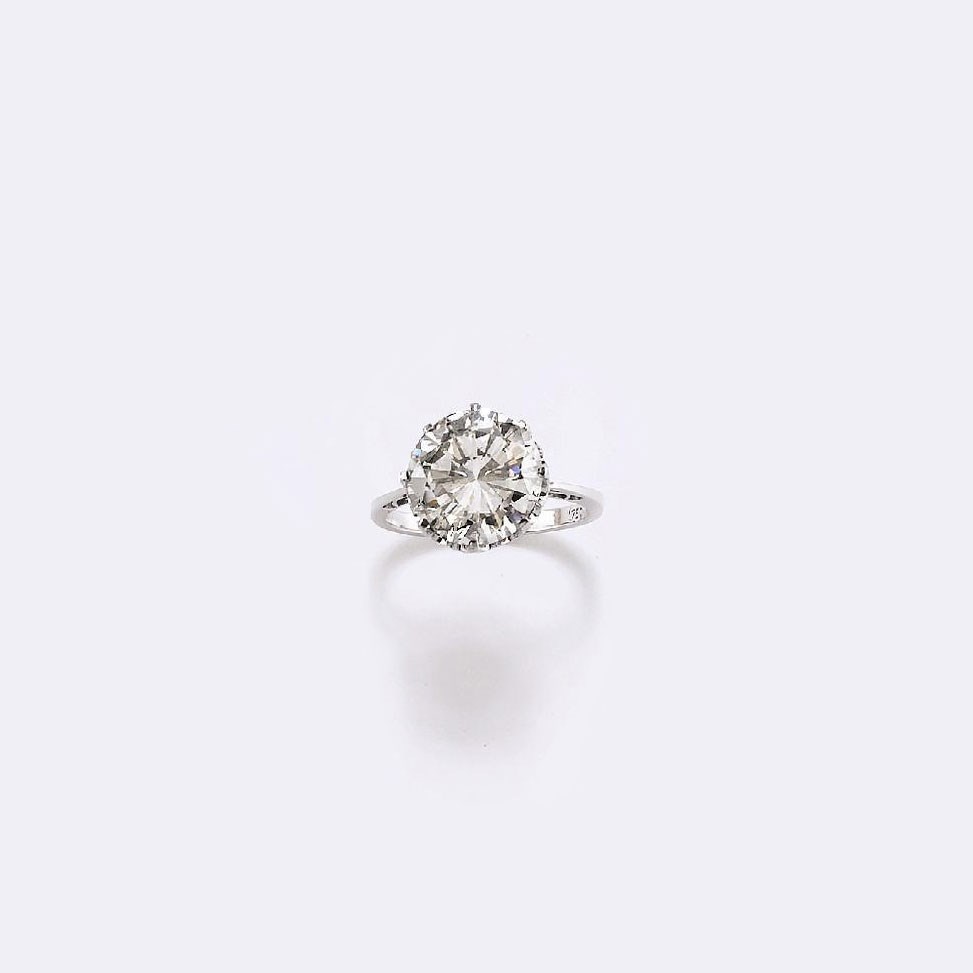 ANELLO CON BRILLANTE TAGLIO VECCHIO