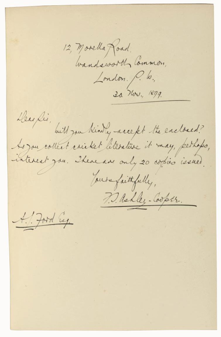 F.S. ASHLEY-COOPER