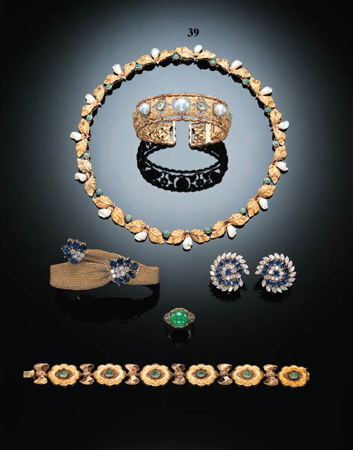 A DELICATE GEM-SET AND 18K GOLD NECKLACE, BY MARIO BUCCELLATI
