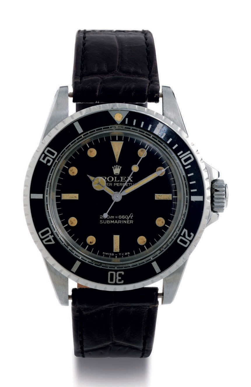 ROLEX. A STAINLESS STEEL AUTOMATIC WRISTWATCH WITH CENTER SECONDS
