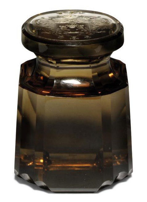 A RUSSIAN SMOKY QUARTZ SEAL