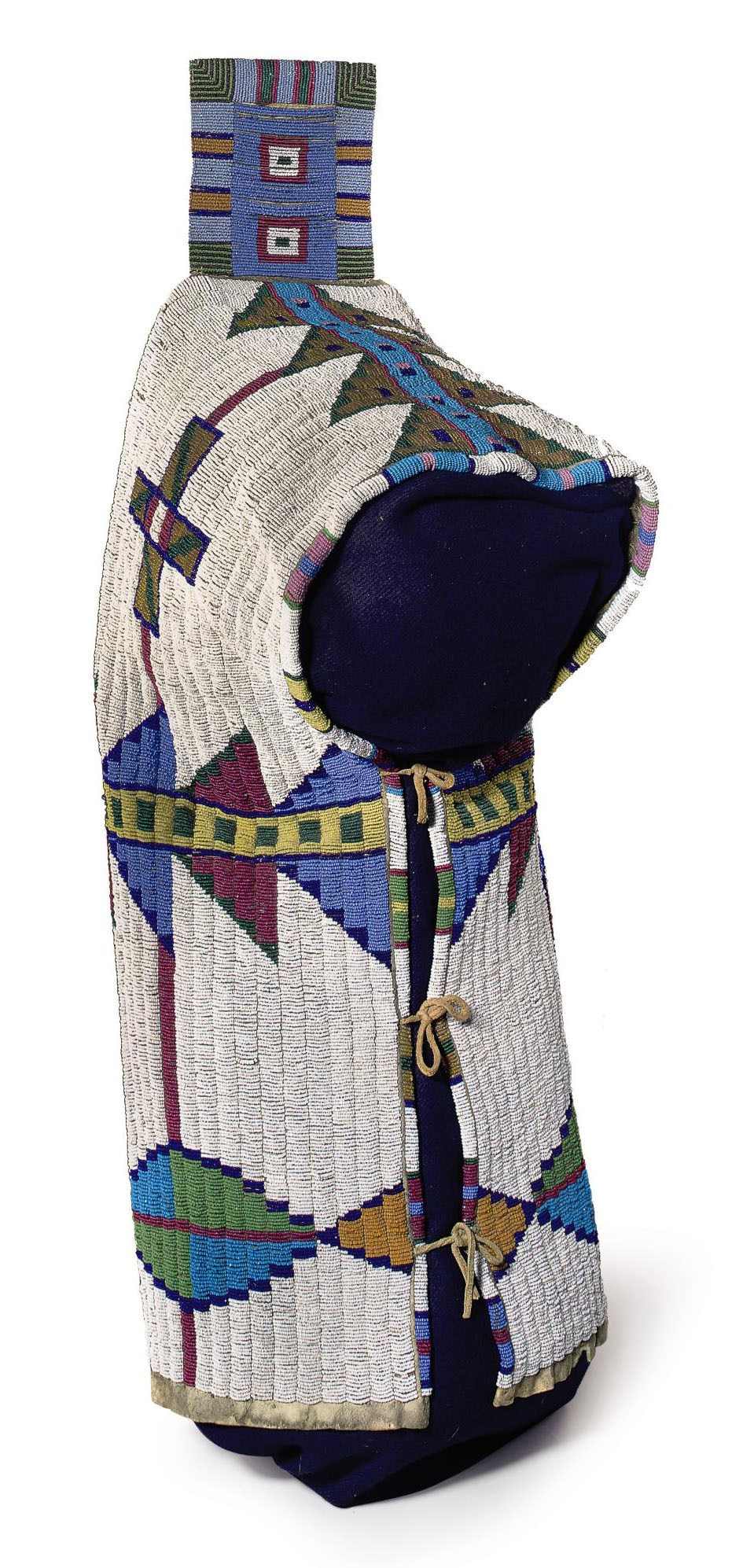 LAKOTA BEADED BABY CRADLE