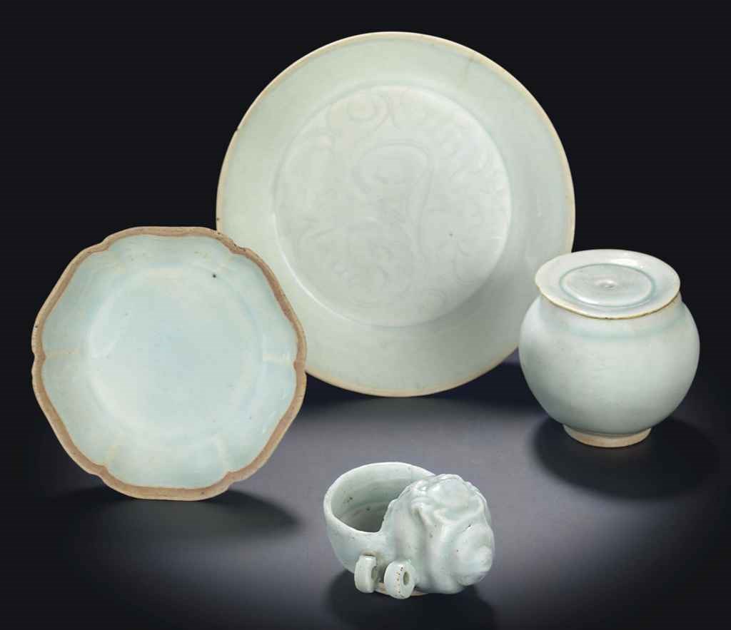 FOUR QINGBAI VESSELS