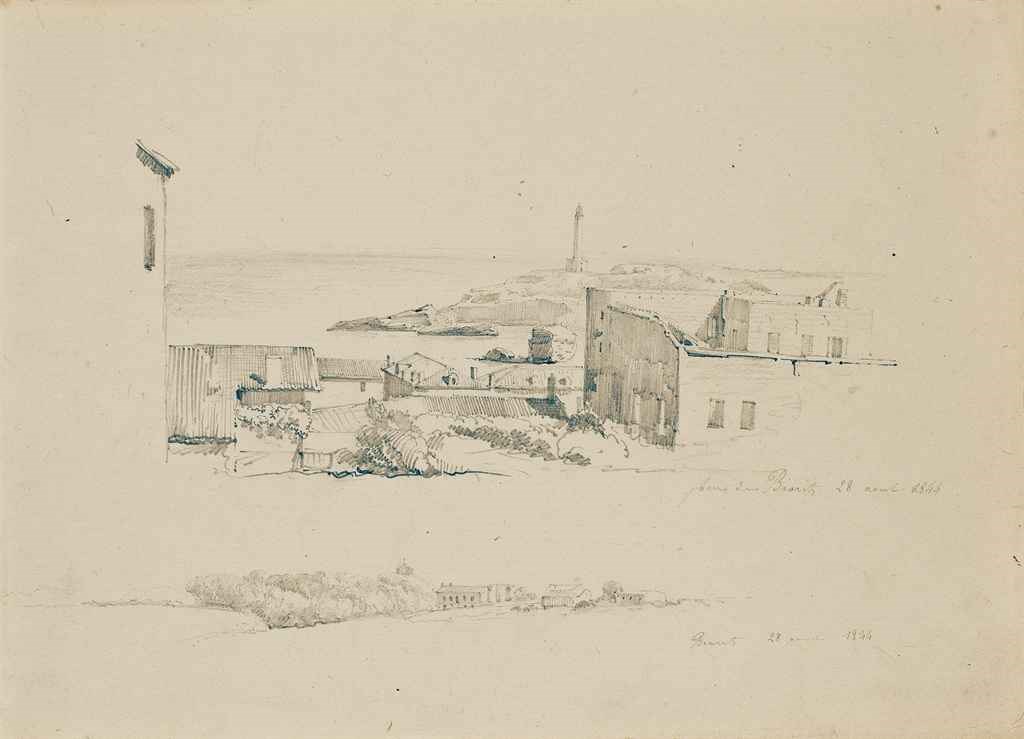 AUGUSTE BORGET (ISSOUDUN 1808-1877 BOURGES)